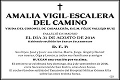 Amalia Vigil-Escalera del Camino